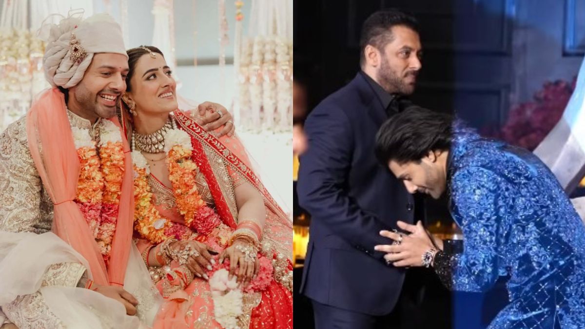 Salman Khan Spotted at Nupur Sanon And Stebin Ben's Wedding...
